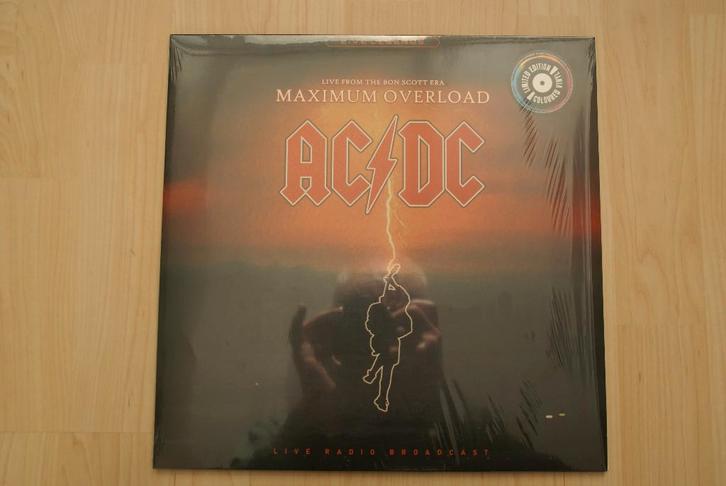 Vinyl - AC/DC, Maximum Overload, Cd's en Dvd's, Vinyl | Rock, Zo goed als nieuw, Poprock, 12 inch, Ophalen of Verzenden