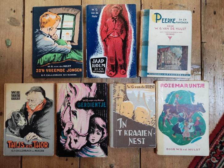 7 wg van de hulst boeken, Boeken, Partijen en Verzamelingen, Gelezen, Ophalen