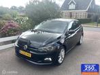 Volkswagen Polo 1.0 TSI HIGHLINE DSG AUTOMAAT DIGITAAL DASHB, Gebruikt, 95 pk, Leder en Stof, Zwart
