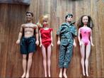 4 x barbieman barbie poppen, Verzamelen, Poppen, Ophalen of Verzenden, Zo goed als nieuw, Pop