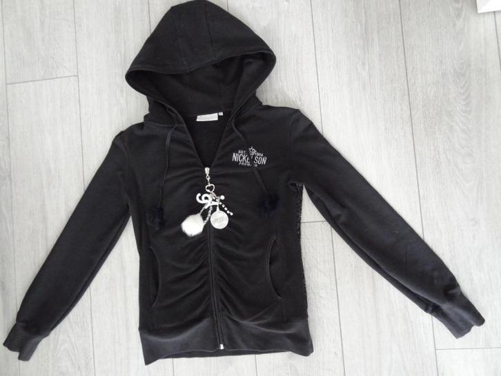 Zwart Vest Nickelson Maat M >Snelle Verzending!<, Kleding | Dames, Truien en Vesten, Gedragen, Maat 36 (S), Zwart, Ophalen of Verzenden