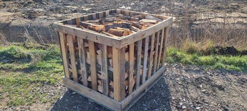 Ovengedroogd Kersen Haardhout, Brandhout, Kachelhout, Tuin en Terras, Haardhout, Blokken, Overige houtsoorten, 6 m³ of meer, Ophalen of Verzenden