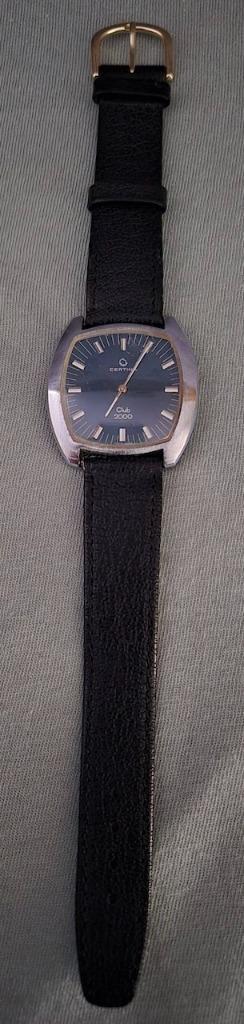 Certina Club 2000 mechanische herenhorloge (jaren 1970). beschikbaar voor biedingen