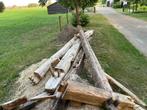Oude eiken gebinten; meer dan 100 jaar oud!!!!, Ophalen, Gebruikt, Minder dan 25 mm, Eiken