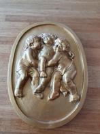 Goudkleurige Putti/ cherubijnen, Antiek en Kunst, Antiek | Koper en Brons, Ophalen of Verzenden
