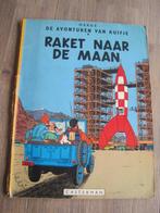 stripboek Kuifje 1953. Raket naar de maan., Gelezen, Eén stripboek, Herge Casterman., Ophalen of Verzenden