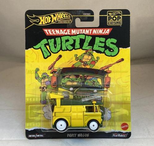 Hot Wheels Premium Teenage Mutant Ninja Turtles Party Wagon, Hobby en Vrije tijd, Modelauto's | Overige schalen, Nieuw, Auto, Verzenden