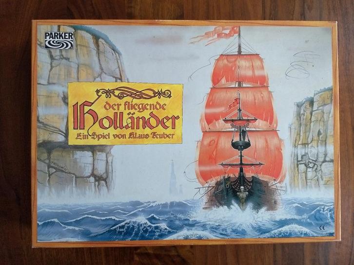 bordspel Der fliegende Holländer, Hobby en Vrije tijd, Gezelschapsspellen | Bordspellen, Zo goed als nieuw, Drie of vier spelers