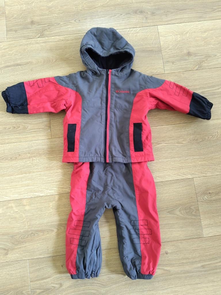 Columbia skipak maat 86 - Rood/Antraciet, Kinderen en Baby's, Ophalen, Jongen of Meisje, Columbia, Overige maten