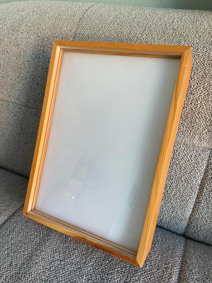 Lichtbak op batterijen met posters, Kinderen en Baby's, Kinderkamer | Inrichting en Decoratie, Gebruikt, Lamp, Ophalen