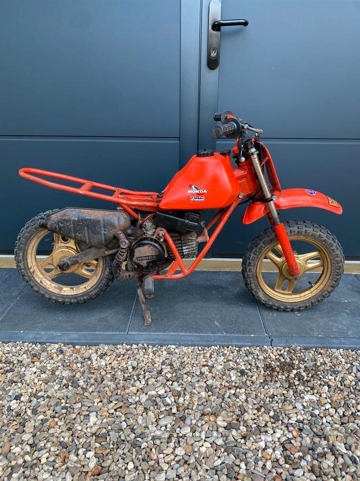 Honda qr50 qr 50 crossbrommer / crossmotor (opknapper), Fietsen en Brommers, Brommers | Crossbrommers, Zo goed als nieuw, Honda