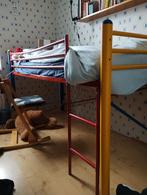 Halfhoogslaper, Ophalen, Eenpersoons, 90 cm, Hoogslaper