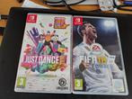Just dance 2019 en Fifa 2018 - Nintendo Switch, Spelcomputers en Games, Games | Nintendo Switch, Muziek, Gebruikt, Ophalen of Verzenden