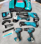 MAKITA 18V ACCU SET BOOR SLAGTOL SLIJPER RECIPRO MULTITOOL, Ophalen of Verzenden, Nieuw