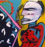 Henk Vierveijzer - Zonnegloed - acryl op doek - 2014, Antiek en Kunst, Kunst | Schilderijen | Modern, Ophalen