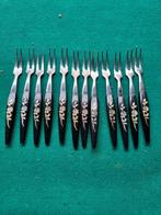 cocktailprikkers 12x zwart met rozen, Huis en Inrichting, Ophalen of Verzenden, 'T Olde Gre-j, Info@toldegrej.nl, Endepoelstraat 20f Didam