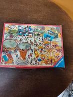 Ravensburger Vintage Puzzel "At the Fair" - 280 stukjes '73, Hobby en Vrije tijd, Ophalen of Verzenden, Minder dan 500 stukjes