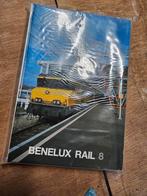Benelux rail boek met landkaart spoorwegen NS, Ophalen of Verzenden, Zo goed als nieuw, Trein, Boek of Tijdschrift
