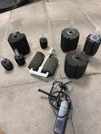 Aquarium sponsfilters, Dieren en Toebehoren, Vissen | Aquaria en Toebehoren, Ophalen, Zo goed als nieuw, Filter of Co2