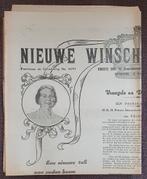 Antiek Courant Nieuwe Winschoter 1938 Beatrix, Verzamelen, Ophalen of Verzenden, Zo goed als nieuw