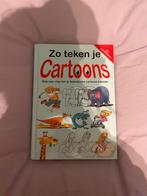 Boek; zo teken je cartoons, Ophalen of Verzenden, Zo goed als nieuw