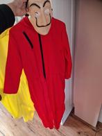 La Casa de Papel Kostuum - Maat xs /s maat 176, Carnaval, Geen merk, Ophalen of Verzenden, Zo goed als nieuw