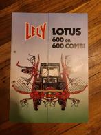 tractor folder Lely Lotus 600 en 600 Combi, Ophalen of Verzenden, Zo goed als nieuw