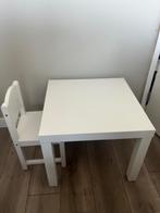 Kindertafel + Stoeltje Ikea, Kinderen en Baby's, Kinderkamer | Tafels en Stoelen, Ophalen, Gebruikt, Tafel(s) en Stoel(en)