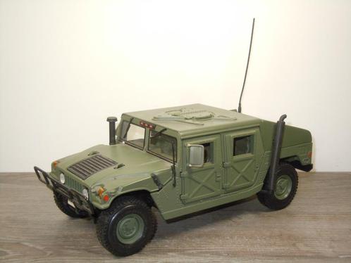 Humvee Army Version - Maisto 1:18, Hobby en Vrije tijd, Modelauto's | 1:18, Gebruikt, Auto, Maisto, Verzenden