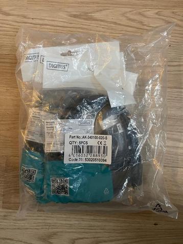 5x Digitus DisplayPort Kabels – 2M (Nieuw in verpakking) beschikbaar voor biedingen