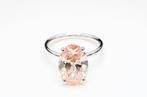 5.01ct Fancy Pink Lab Diamant Ring - 18K Goud, Verzenden, Nieuw, 17 tot 18, Roze