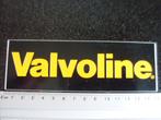 sticker Valvoline logo zwart geel olie oil usa print, Verzenden, Zo goed als nieuw, Merk