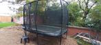trampoline 244x427exit incl nieuwe rand nog in doos, Ophalen, Gebruikt