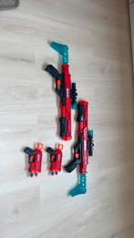 Xshot nurf gun settje van 4, Kinderen en Baby's, Ophalen of Verzenden, Zo goed als nieuw