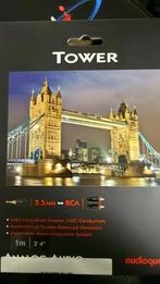 Audioquest Tower 1m RCA naar 3,5mm jack, Audio, Tv en Foto, Audiokabels en Televisiekabels, Ophalen of Verzenden, Minder dan 2 meter