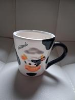 Koeien mokje, Huis en Inrichting, Keuken | Servies, Ophalen, Zo goed als nieuw, Overige stijlen