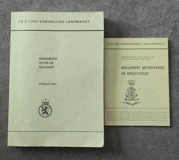 handboek voor de soldaat 1991 + regelement boekje beschikbaar voor biedingen