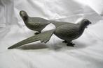 2 art deco bronzen jachtvogels fazanten, Ophalen of Verzenden