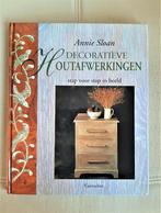 Decoratieve houtafwerkingen – Anna Sloan (hardcover), Ophalen of Verzenden, Zo goed als nieuw, Houtbewerking, Anna Sloan