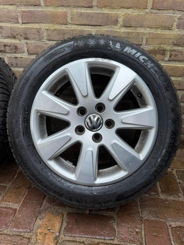 Originele Volkswagen velgen  16inch, Auto-onderdelen, Banden en Velgen, Banden en Velgen, Winterbanden, 16 inch, 215 mm, Personenwagen