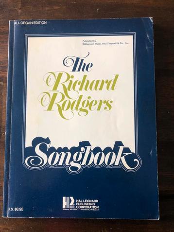 Dik boek bladmuziek met nummers van Richard Rogers beschikbaar voor biedingen