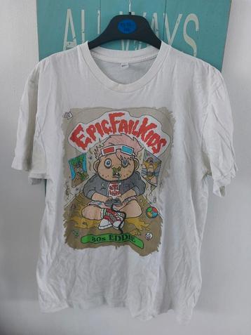 Shirt Retro Vintage Epic Fail Kids "80s Eddie" (Medium) beschikbaar voor biedingen