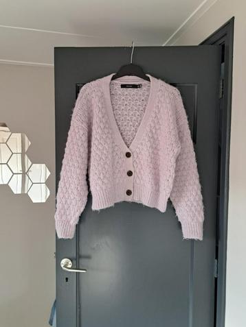 Warm lila vest van Vero Moda, maat XS. Past ook maat S. beschikbaar voor biedingen