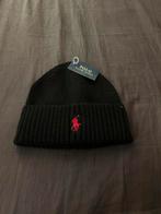 Polo Ralph Lauren Zwarte Muts - Nieuwstaat, Ophalen of Verzenden, Zo goed als nieuw, One size fits all, Hoed
