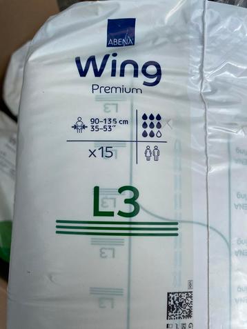 Abena Wing premium L3 - 6 pakken van 15 stuks beschikbaar voor biedingen