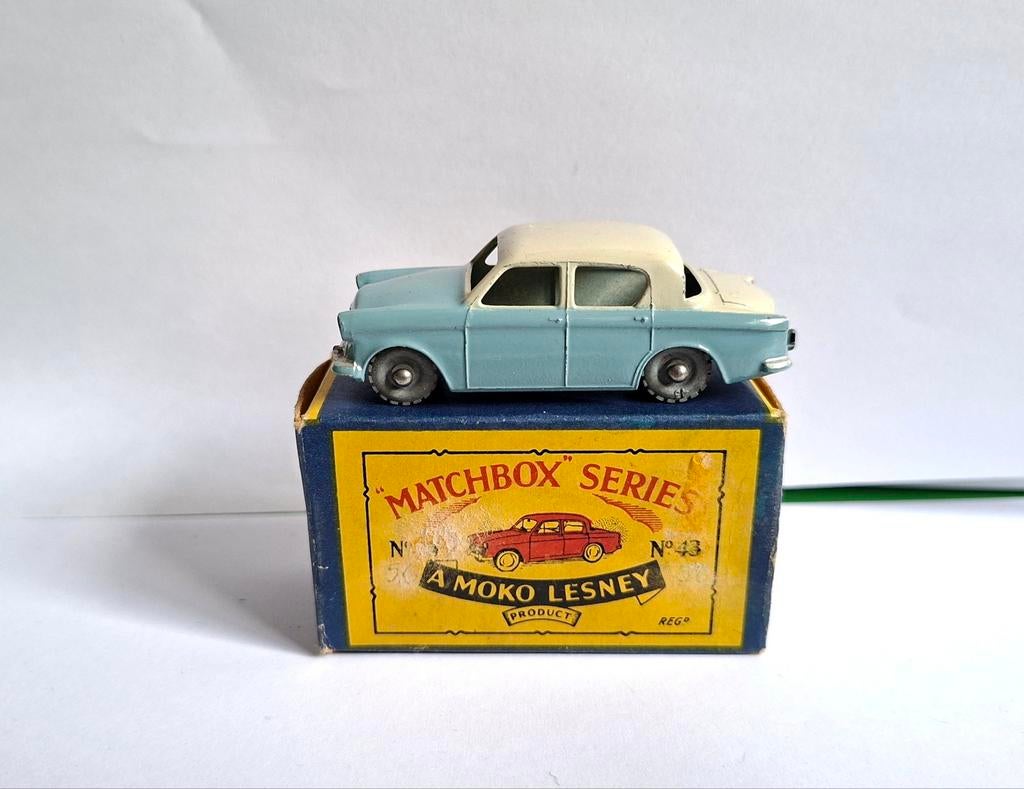 Matchbox 43 hillman minx, Ophalen of Verzenden, Gebruikt, Auto, Matchbox