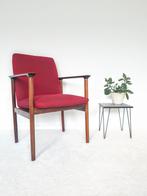 Vintage stoel fauteuil Fristho Impala jaren 60 retro design, Huis en Inrichting, Stoelen, Ophalen, Rood, Stof, Eén