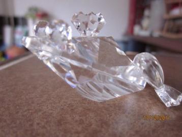 Swarovski Kikker met heldere ogen incl doos & certificaat beschikbaar voor biedingen