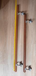 2 Nieuwe Houten Trapleuningen, Ophalen of Verzenden, Nieuw, Overige materialen, Overige typen
