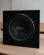 Pioneer woofer met versterker, Auto diversen, Autospeakers, Ophalen, Gebruikt